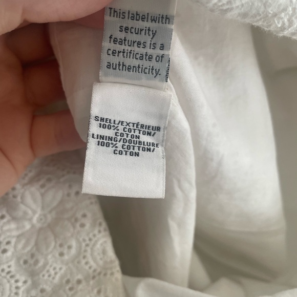 Diane Von Furstenberg white lace dress size 10 - Picture 8 of 9